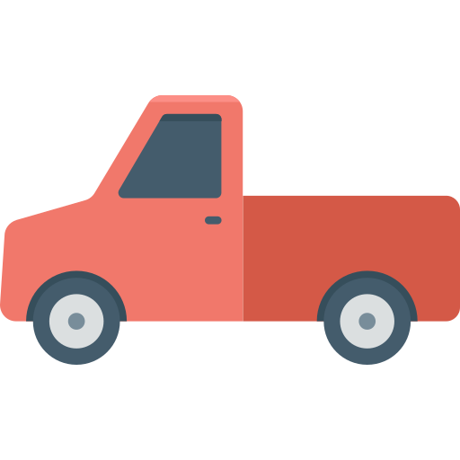 mini camión icono gratis