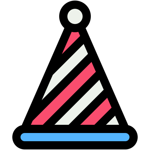 sombrero de fiesta icono gratis