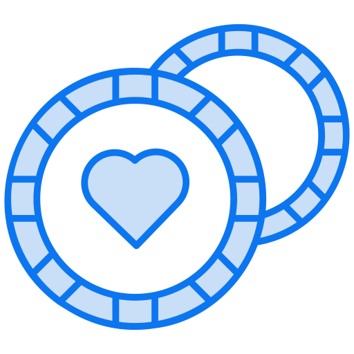 Poker chips free icon