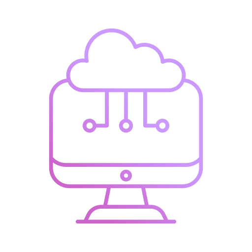 computación en la nube icono gratis