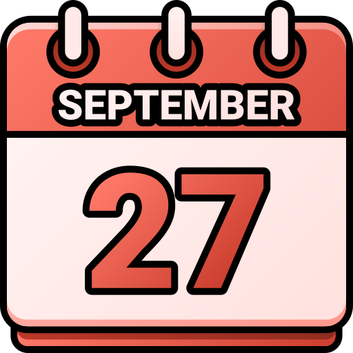 septiembre icono gratis