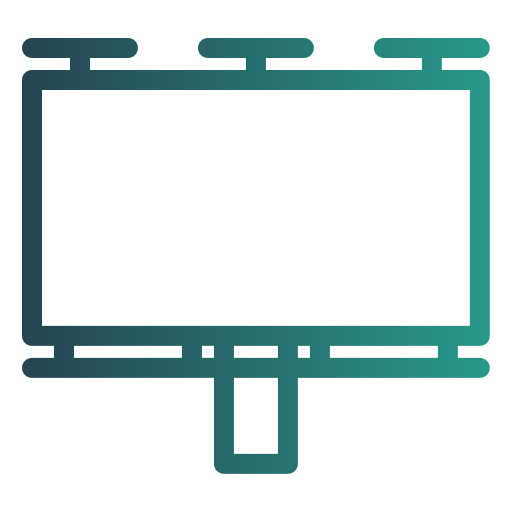 Billboard free icon
