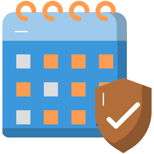 alerta de calendario icono gratis