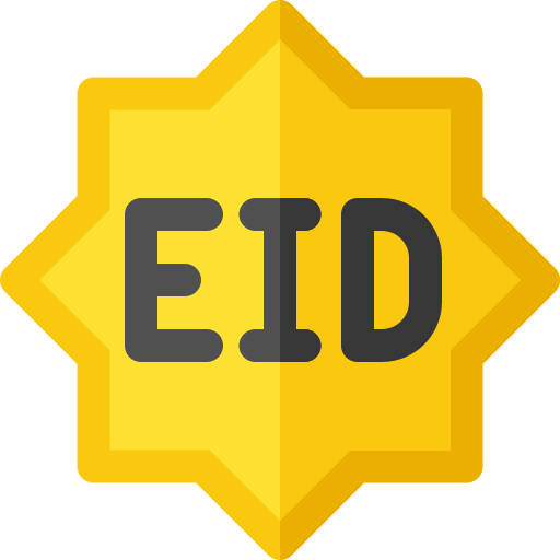 Eid mubarak icono gratis