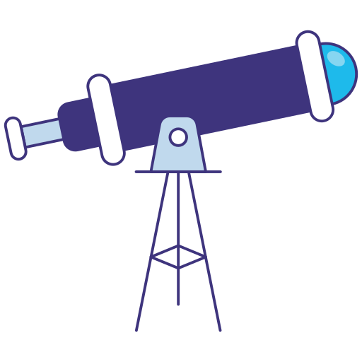 Telescope free icon
