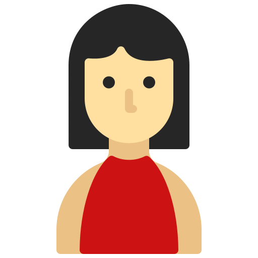 avatar de mujer icono gratis