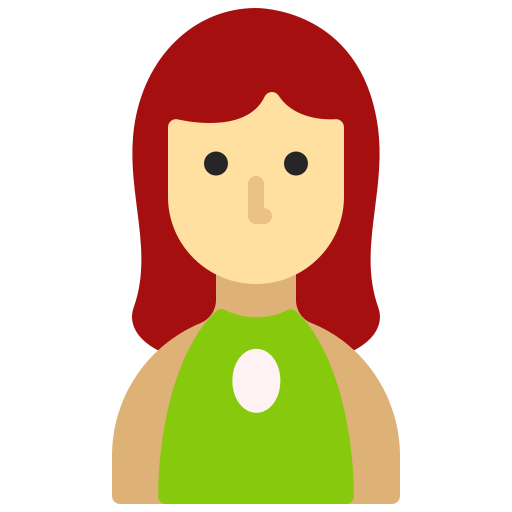 avatar de mujer icono gratis