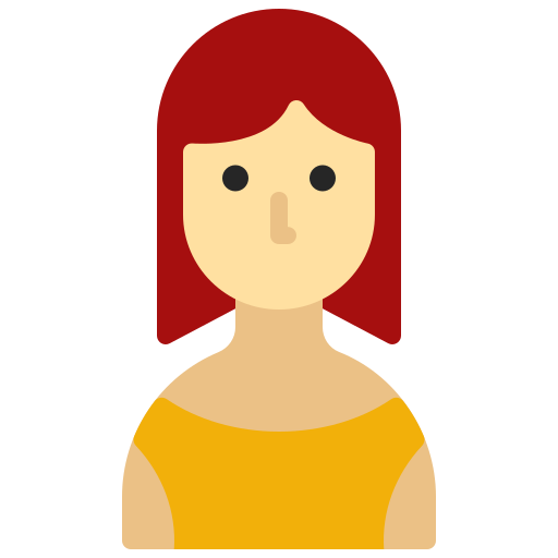 avatar de mujer icono gratis