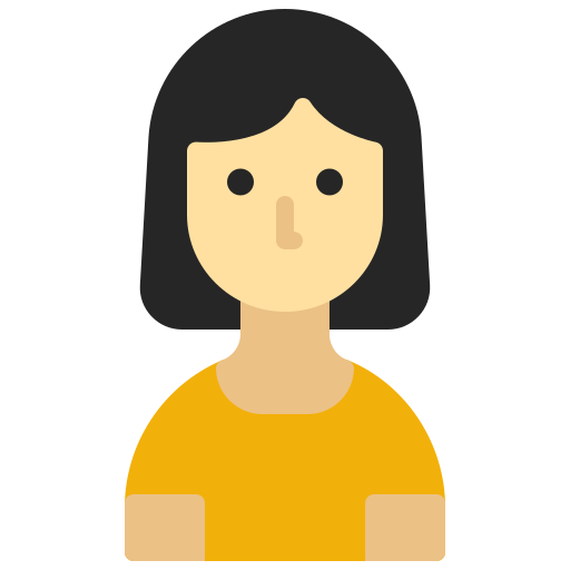 avatar de mujer icono gratis