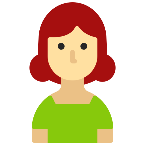 avatar de mujer icono gratis