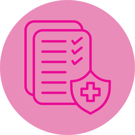 seguro médico grátis ícone