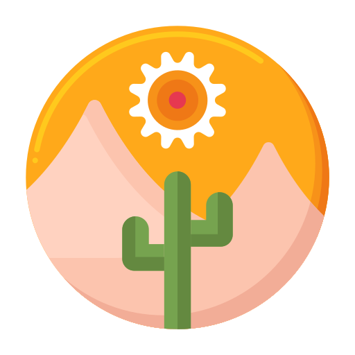 desierto icono gratis