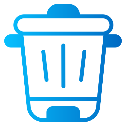 contenedor de reciclaje icono gratis