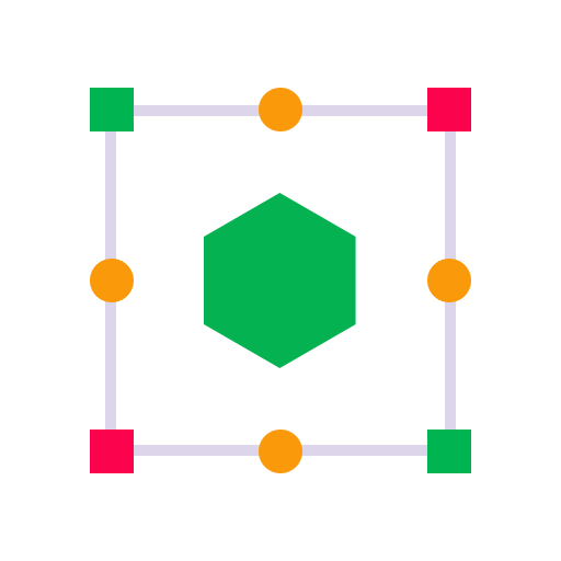 caja hexagonal icono gratis