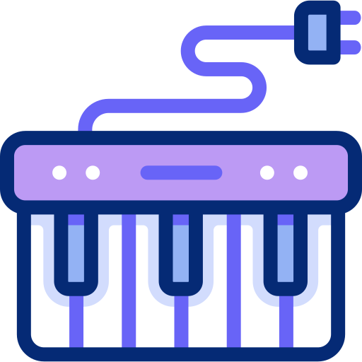 piano eléctrico icono gratis