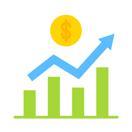 informe financiero icono gratis