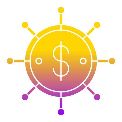 inversión de dinero icono gratis