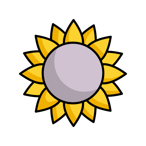 girasol icono gratis