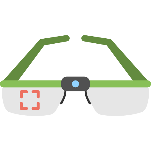 gafas 3d icono gratis