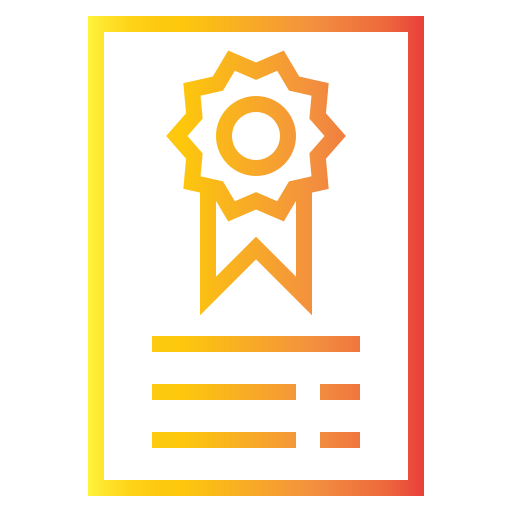 자격증 무료 아이콘