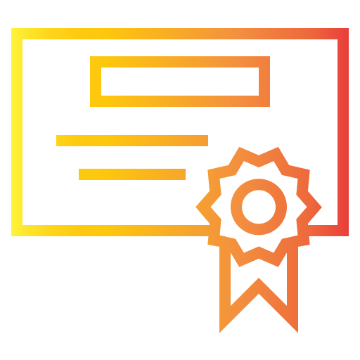 자격증 무료 아이콘