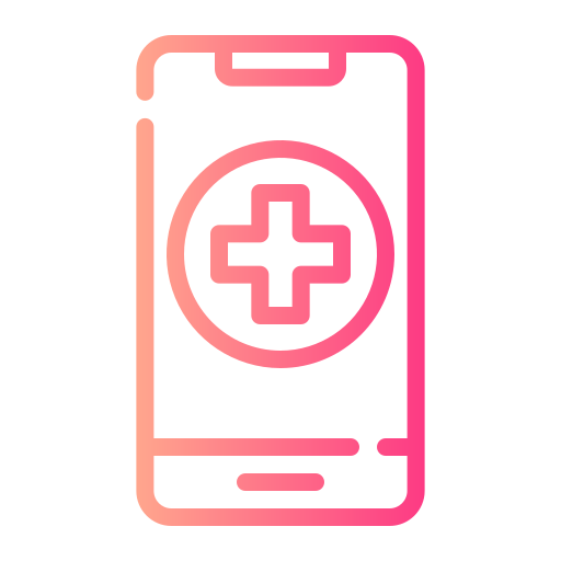 aplicación médica icono gratis