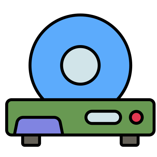 reproductor de dvd icono gratis