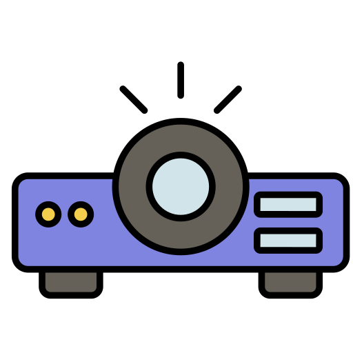 Projector free icon Projector free icon