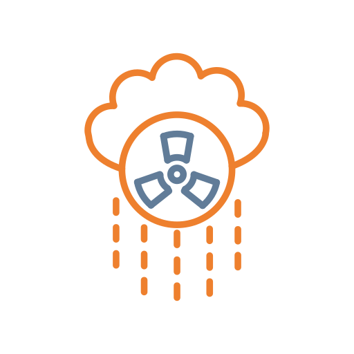 lluvia ácida icono gratis