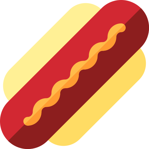 hot dog icono gratis