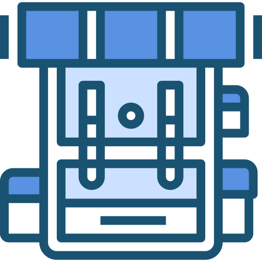 Backpack free icon