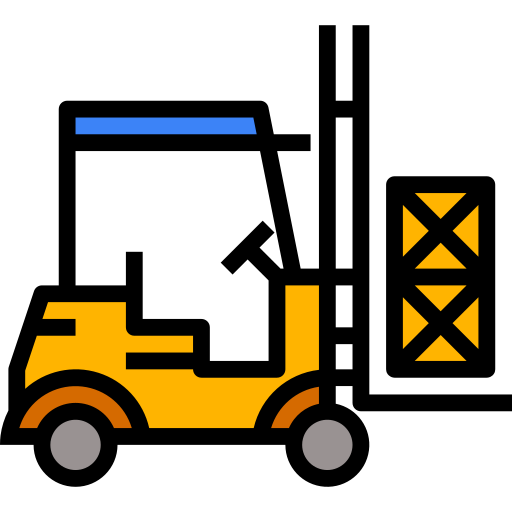 Forklift PMICON Lineal color icon