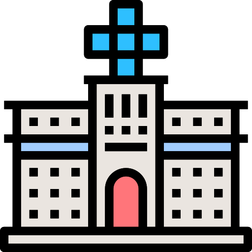 hôpital Icône gratuit