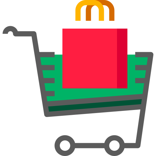 carrito de compras icono gratis