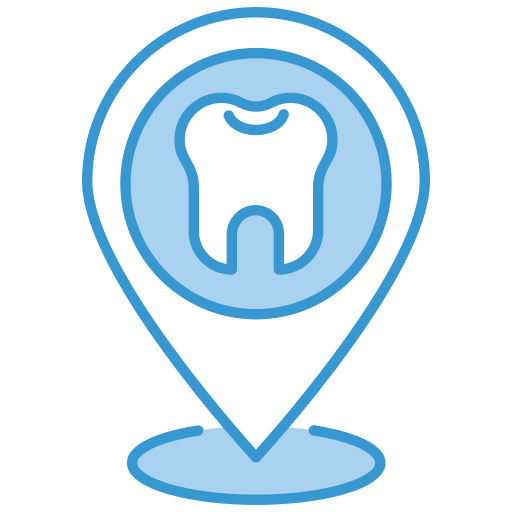 clínica dental icono gratis