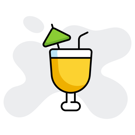 piña colada icono gratis