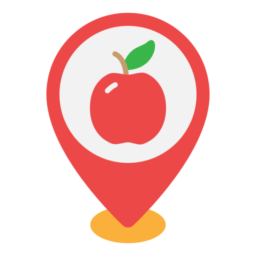 tienda de frutas icono gratis