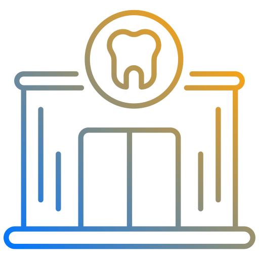 clínica dental icono gratis