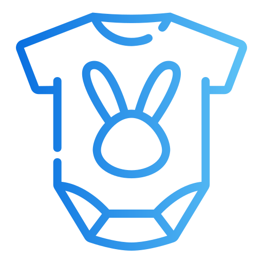 ropa de bebe icono gratis