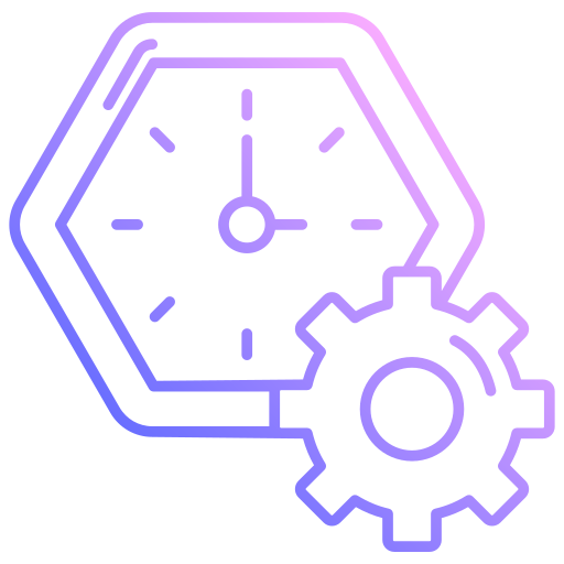 gestión del tiempo icono gratis