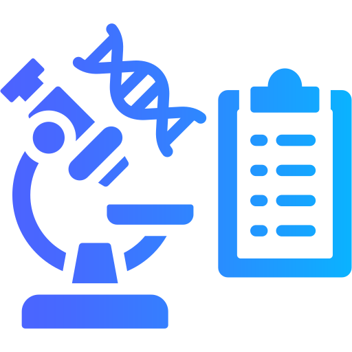 investigación de laboratorio icono gratis