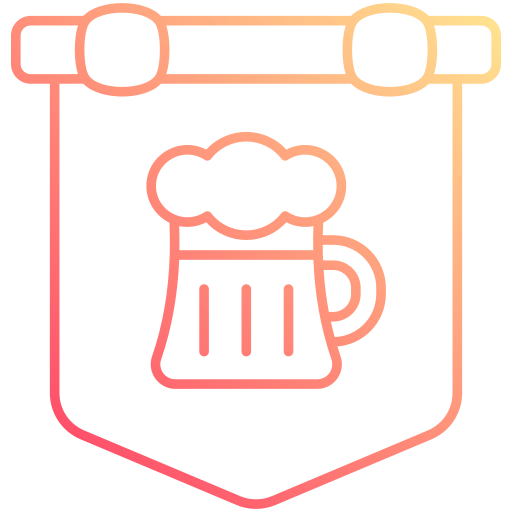 club de cerveza icono gratis