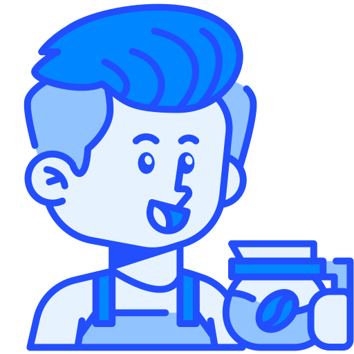 barista grátis ícone