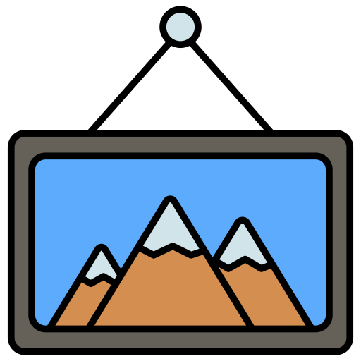 marco de fotos icono gratis