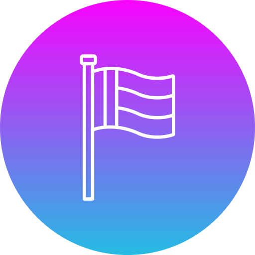 Flag free icon Flag free icon