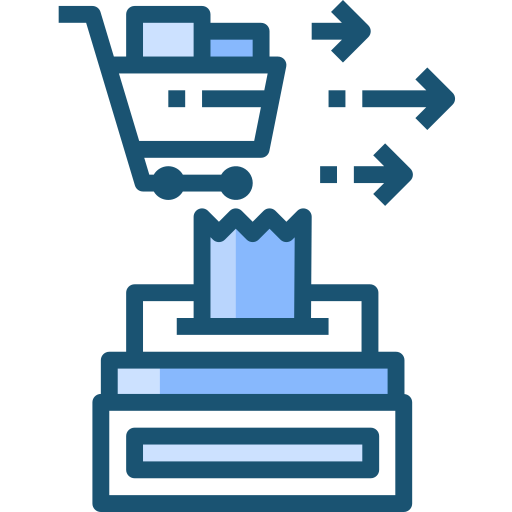 caja registradora icono gratis