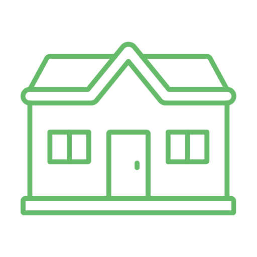 bungalow Icône gratuit