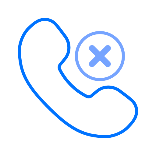 Decline call free icon Decline call free icon