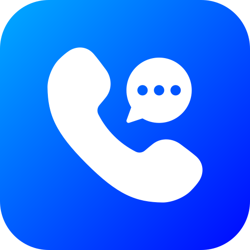 conversación telefónica icono gratis