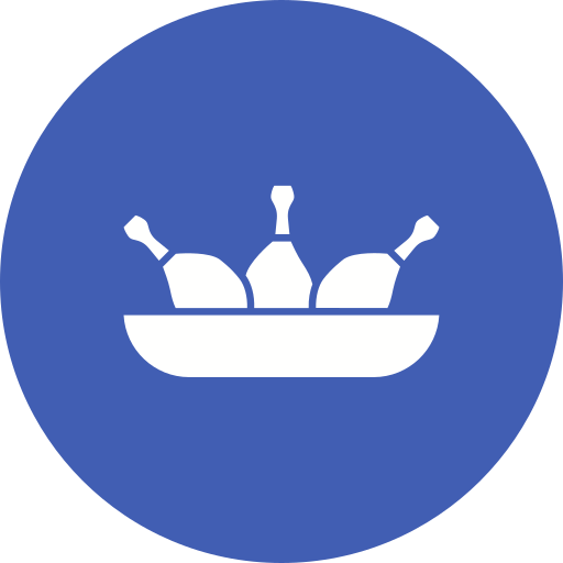Chicken free icon Chicken free icon